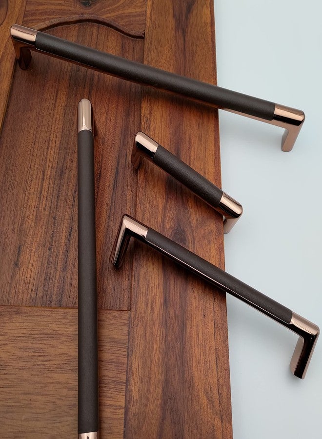 ABVIN Texture Rosegold Cabinet Handles for Cabinet Hardware, Furniture Pulls for Doors, Cabinets, Cupboards & Drawers - Cocacola Finish - 1 pcs (4.1 inch) - Image 1